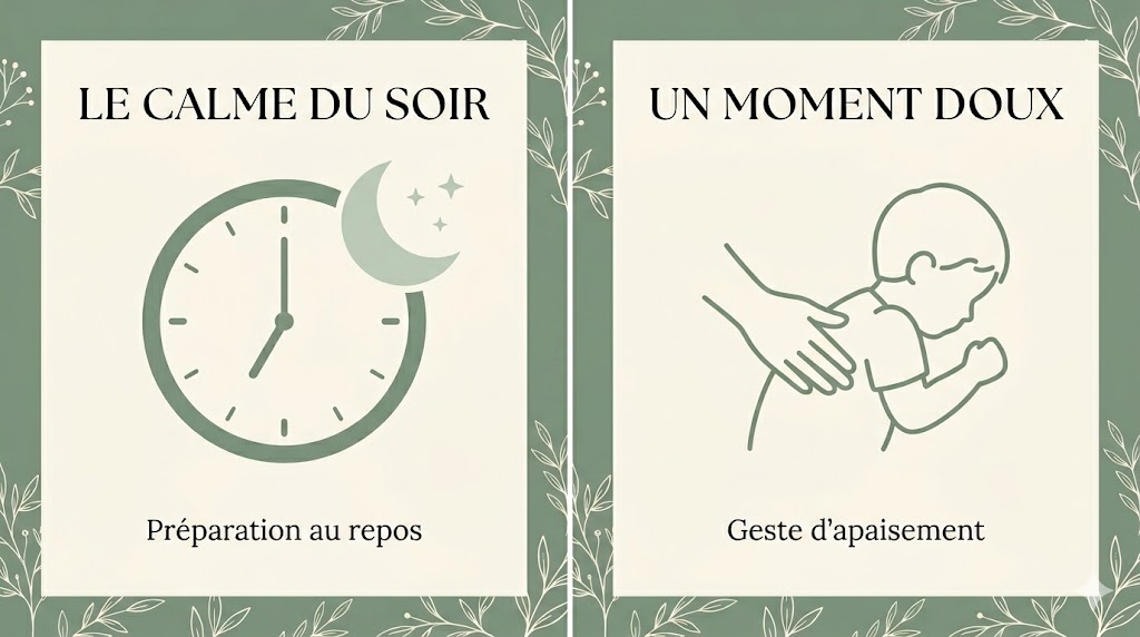 Le soir de votre enfant en 2 temps